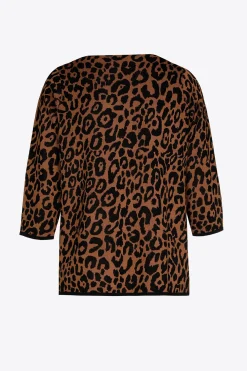 Pull met luipaardprint