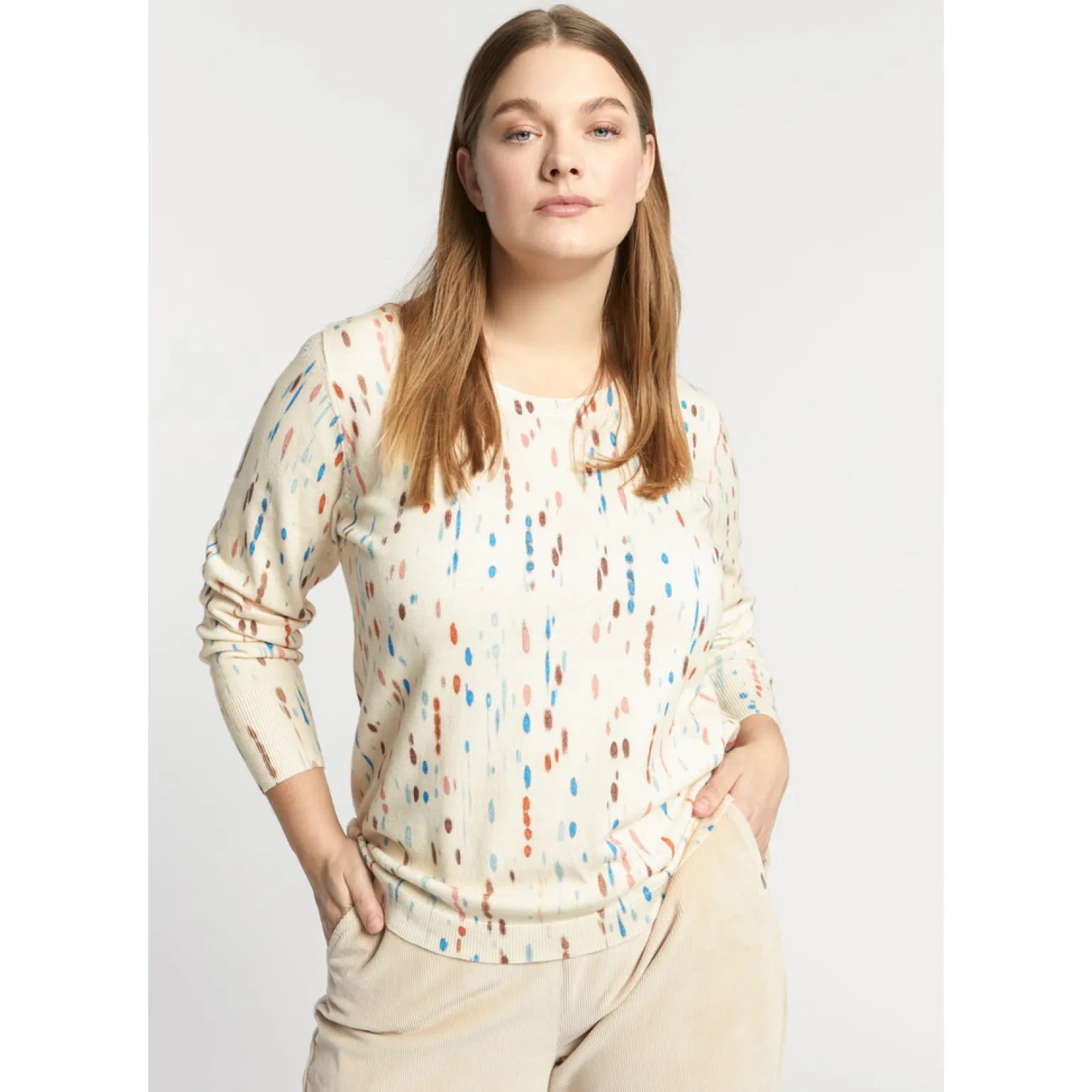 Pull met originele print