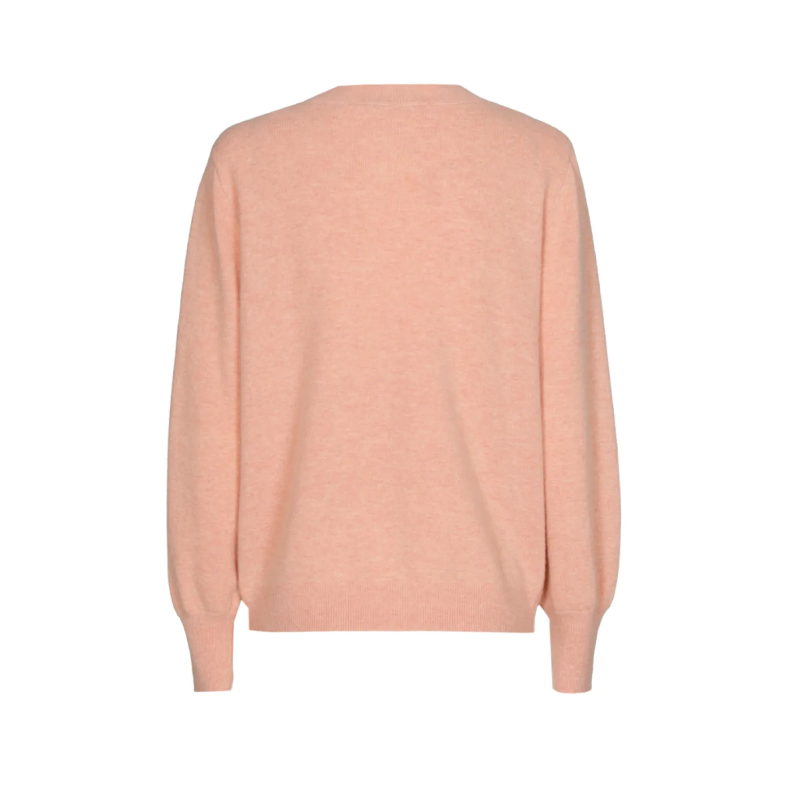 Pull met twist aan de hals