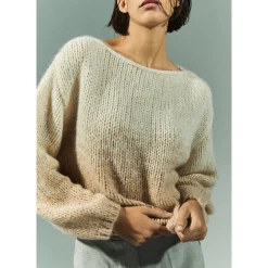 Pull van mohair en alpacawol