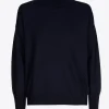 Pull van wolmix met rolnek
