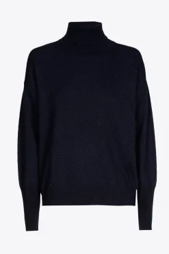 Pull van wolmix met rolnek