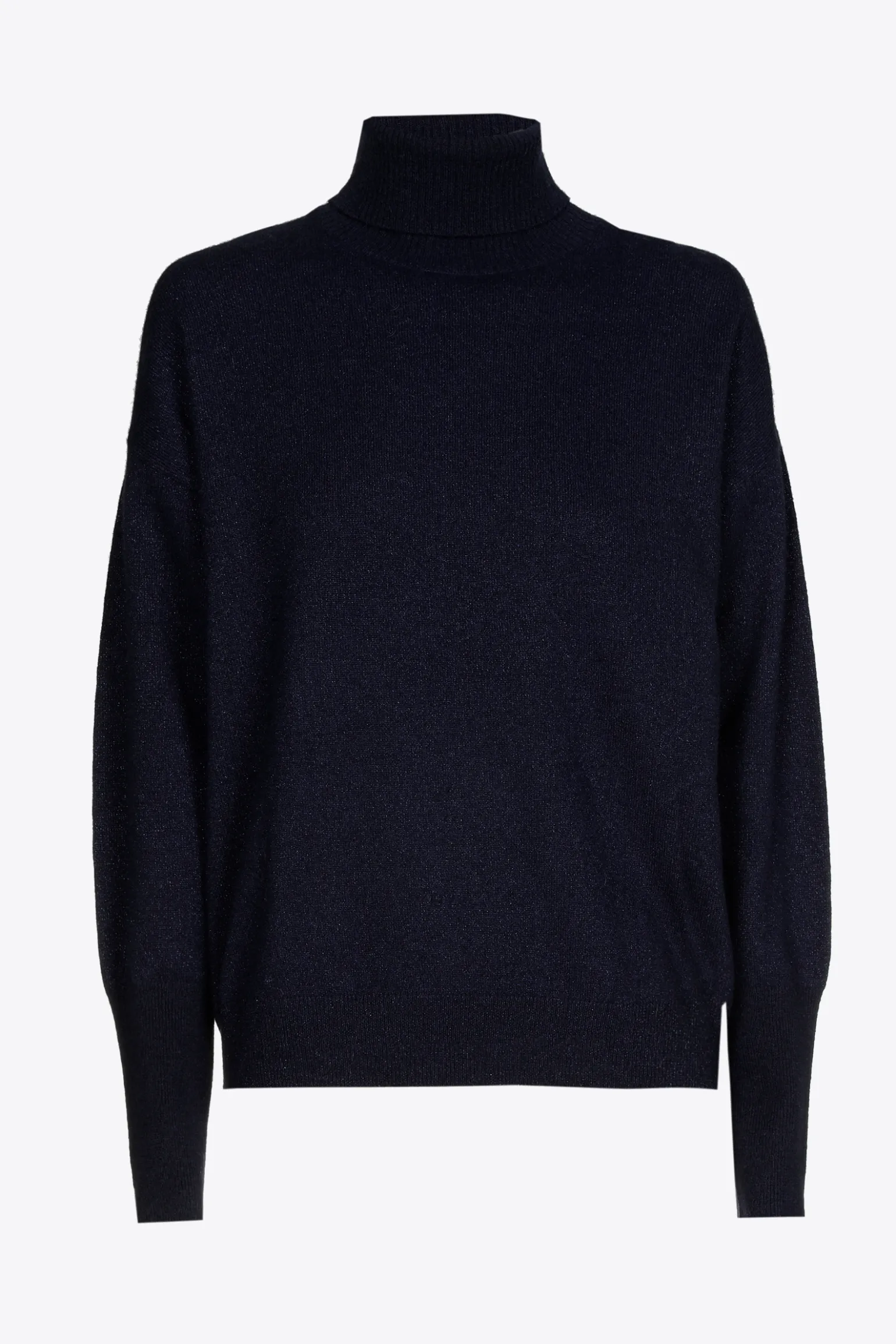 Pull van wolmix met rolnek