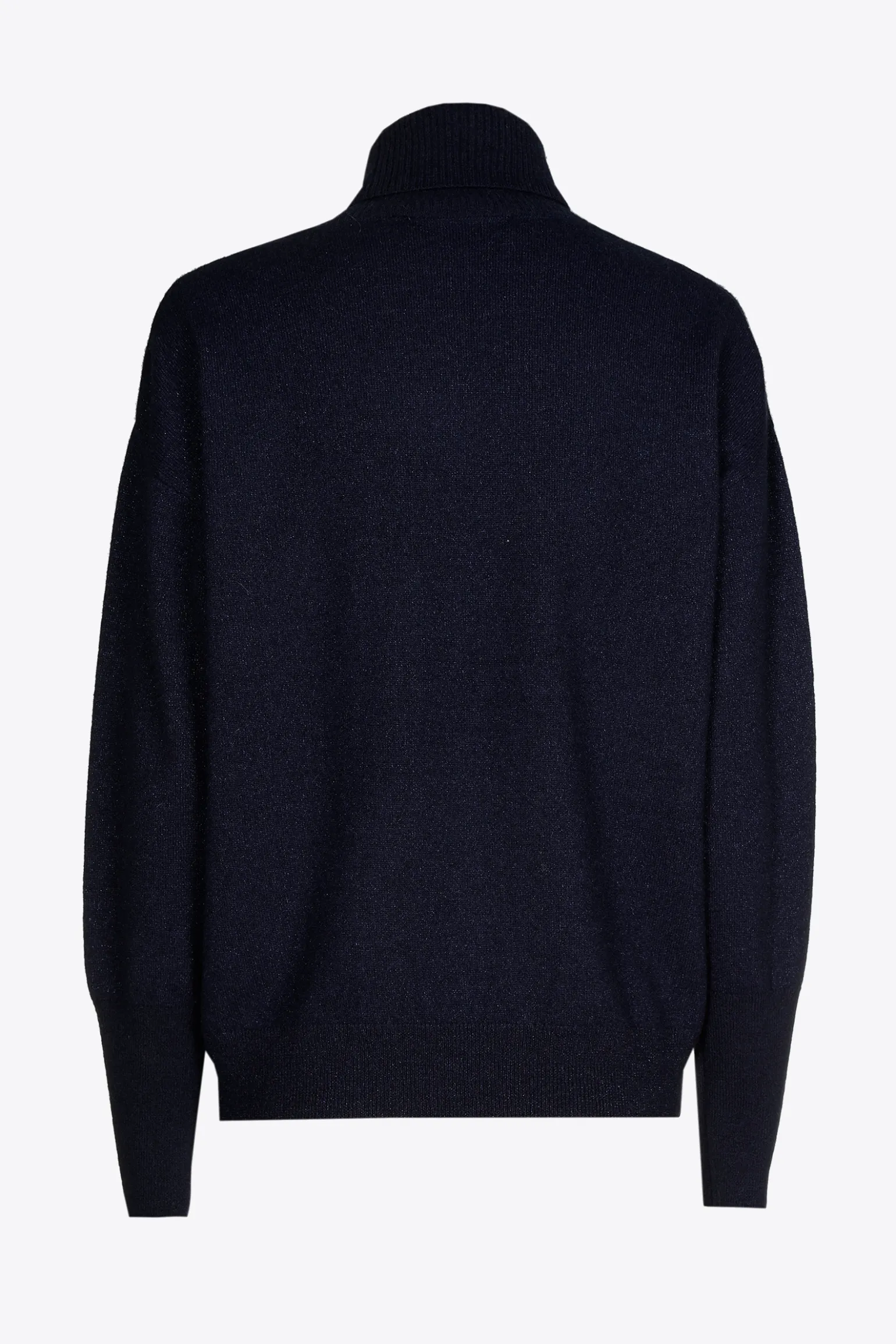 Pull van wolmix met rolnek