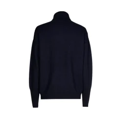 Pull van wolmix met rolnek