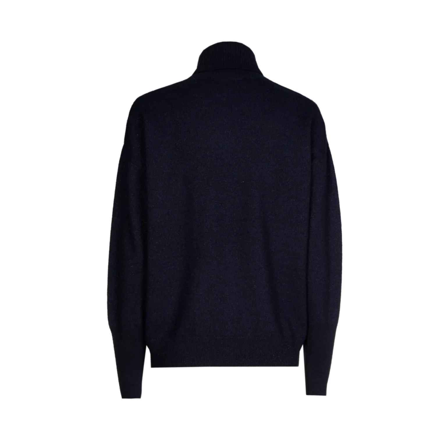 Pull van wolmix met rolnek