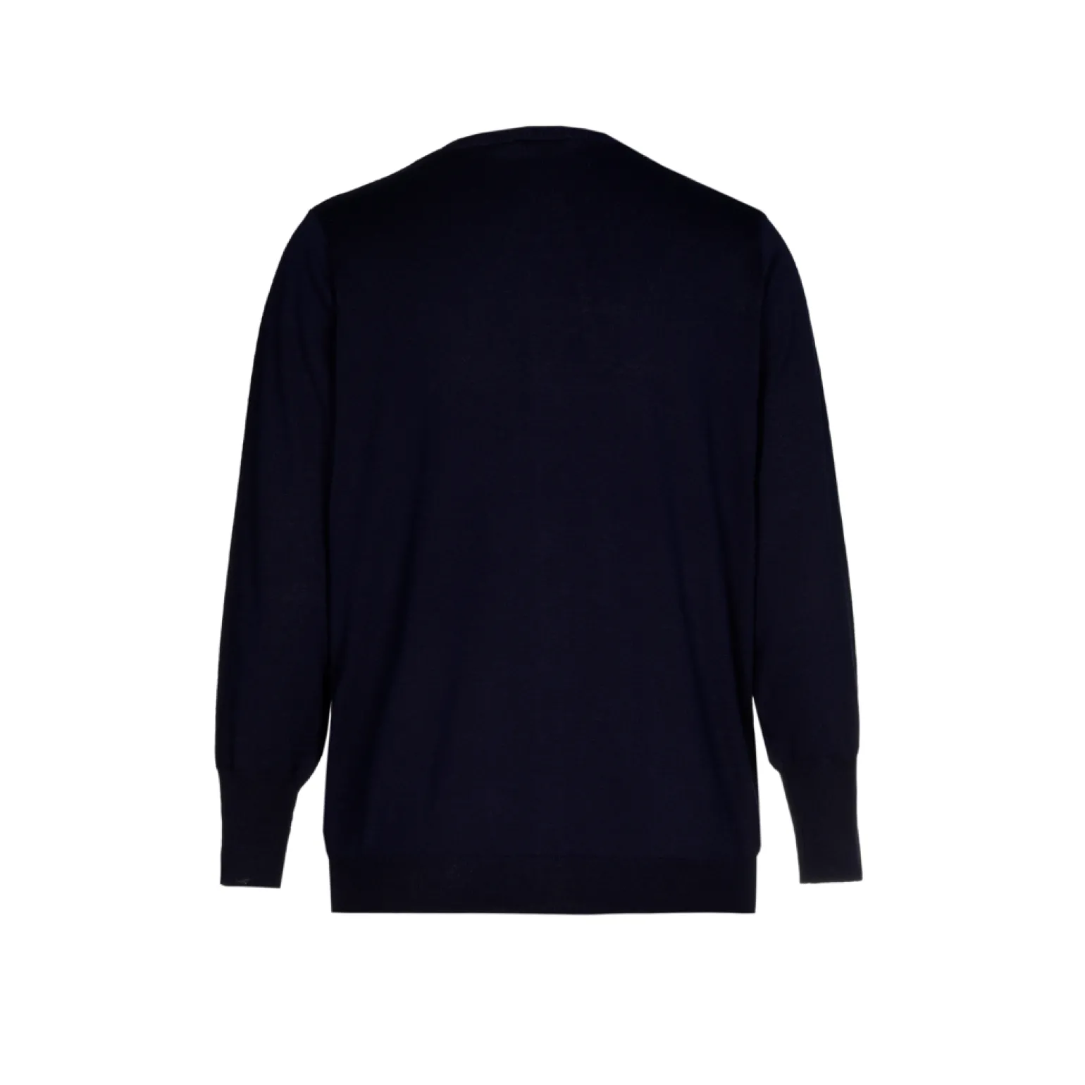 Pull van zijde en katoen