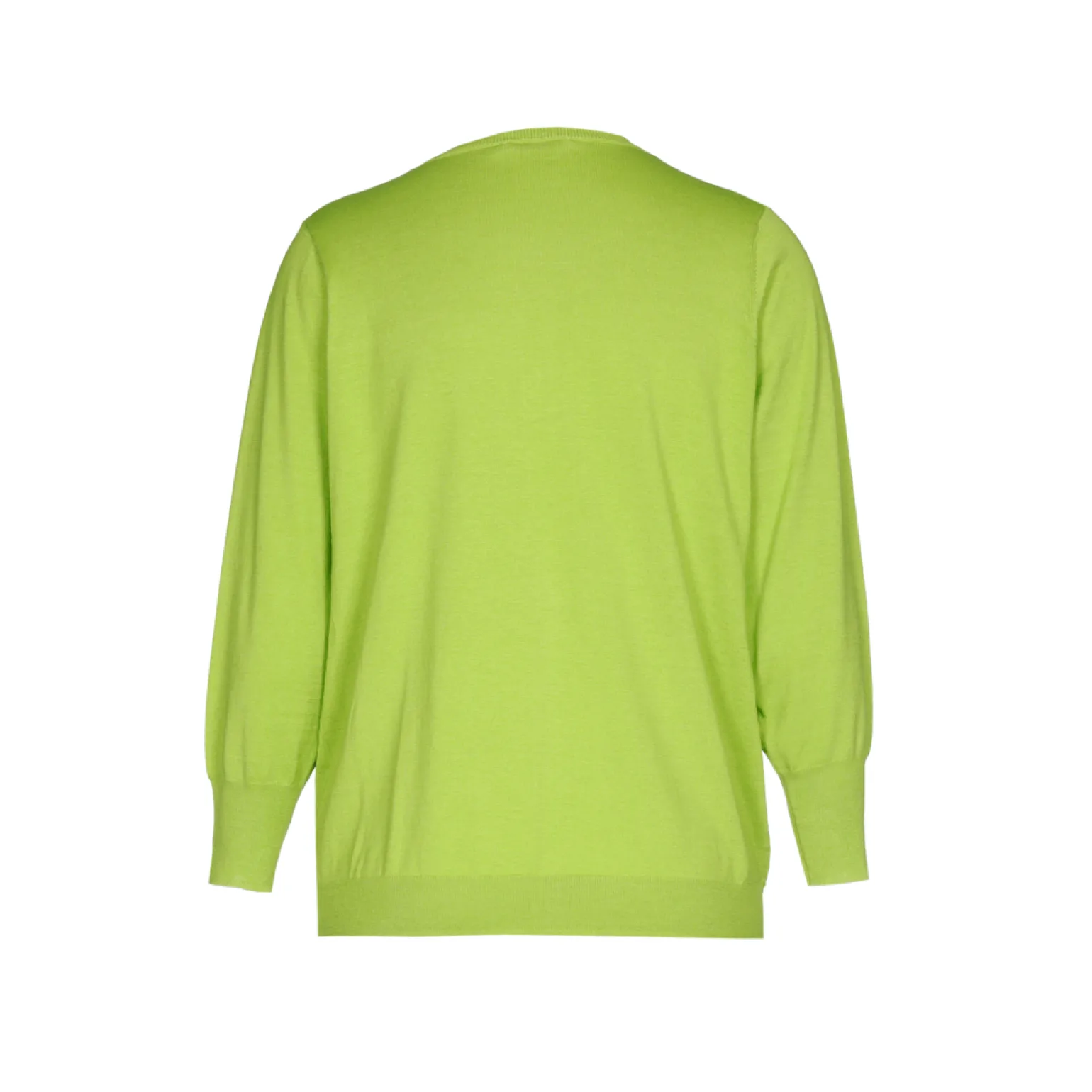 Pull van zijde en katoen