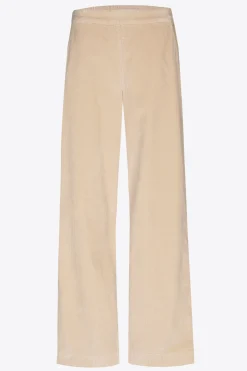 Ribfluwelen broek met stretch