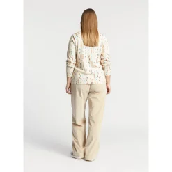 Ribfluwelen broek met stretch