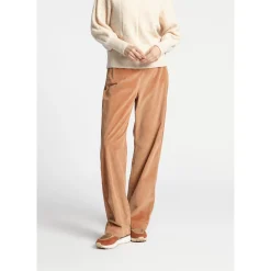 Ribfluwelen broek met stretch