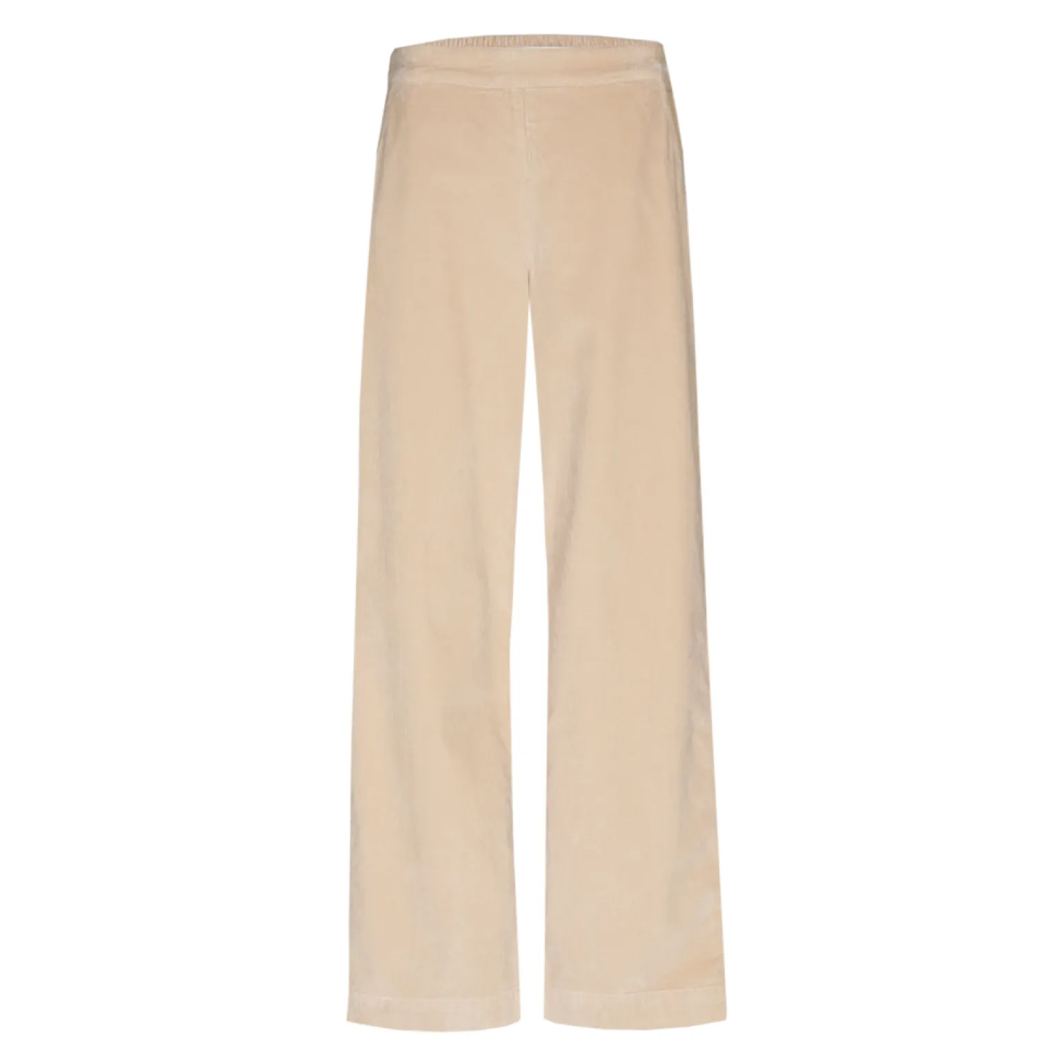 Ribfluwelen broek met stretch