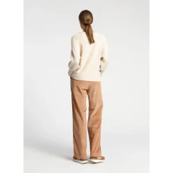 Ribfluwelen broek met stretch