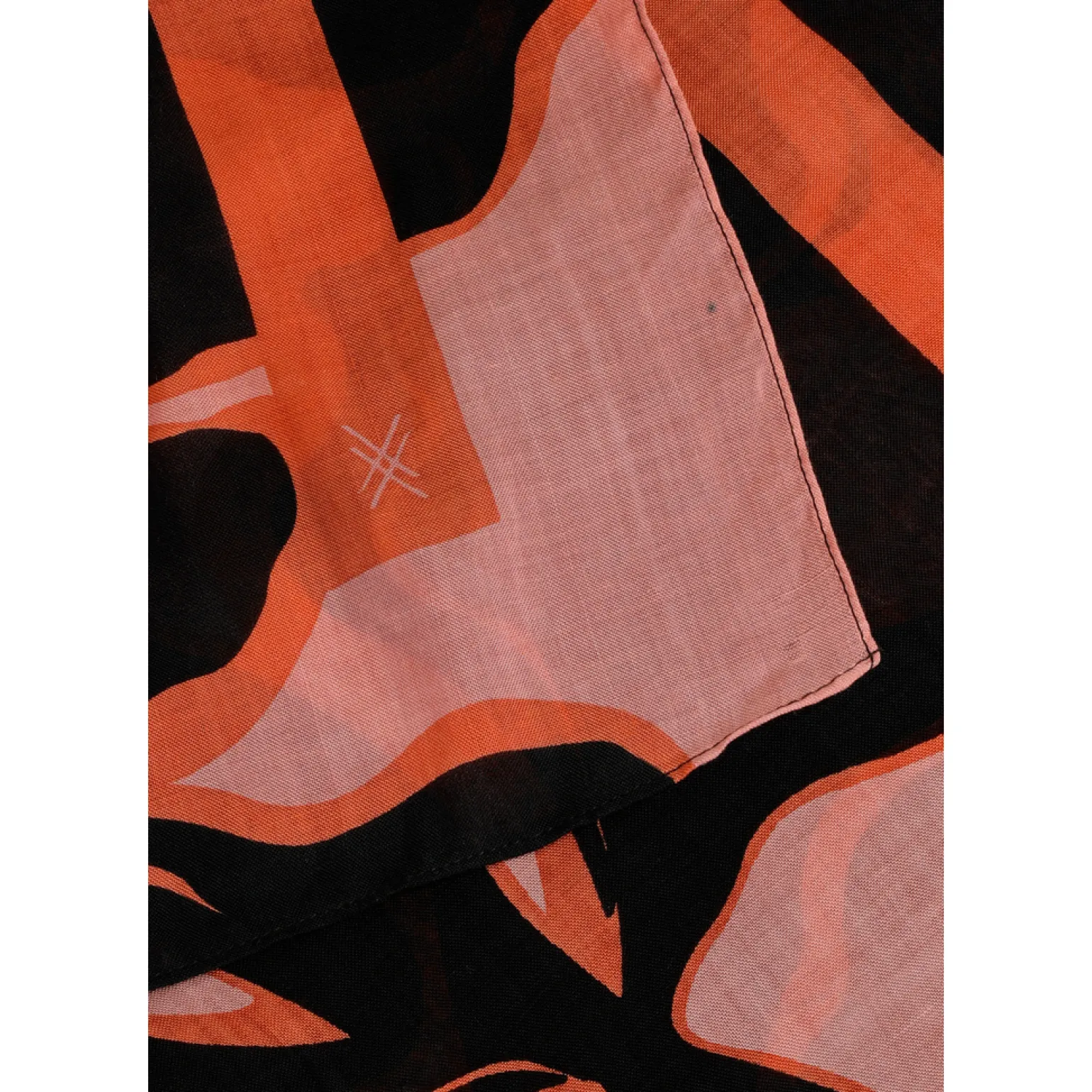 Sjaal met bloemenprint
