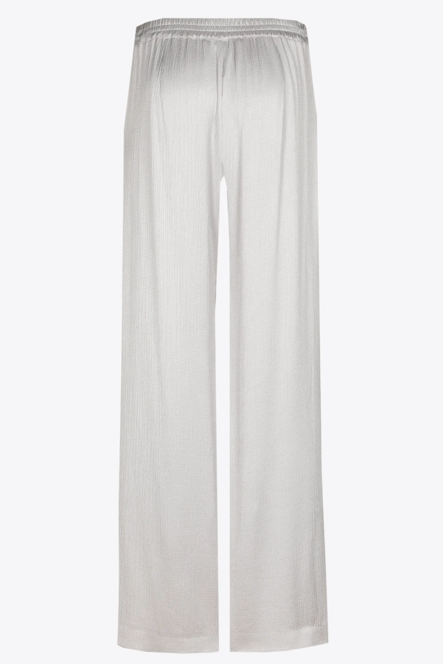 Soepele broek met rechte pijpen
