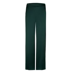 Soepele broek met rechte pijpen