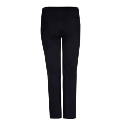 Zachte broek met rechte pijpen