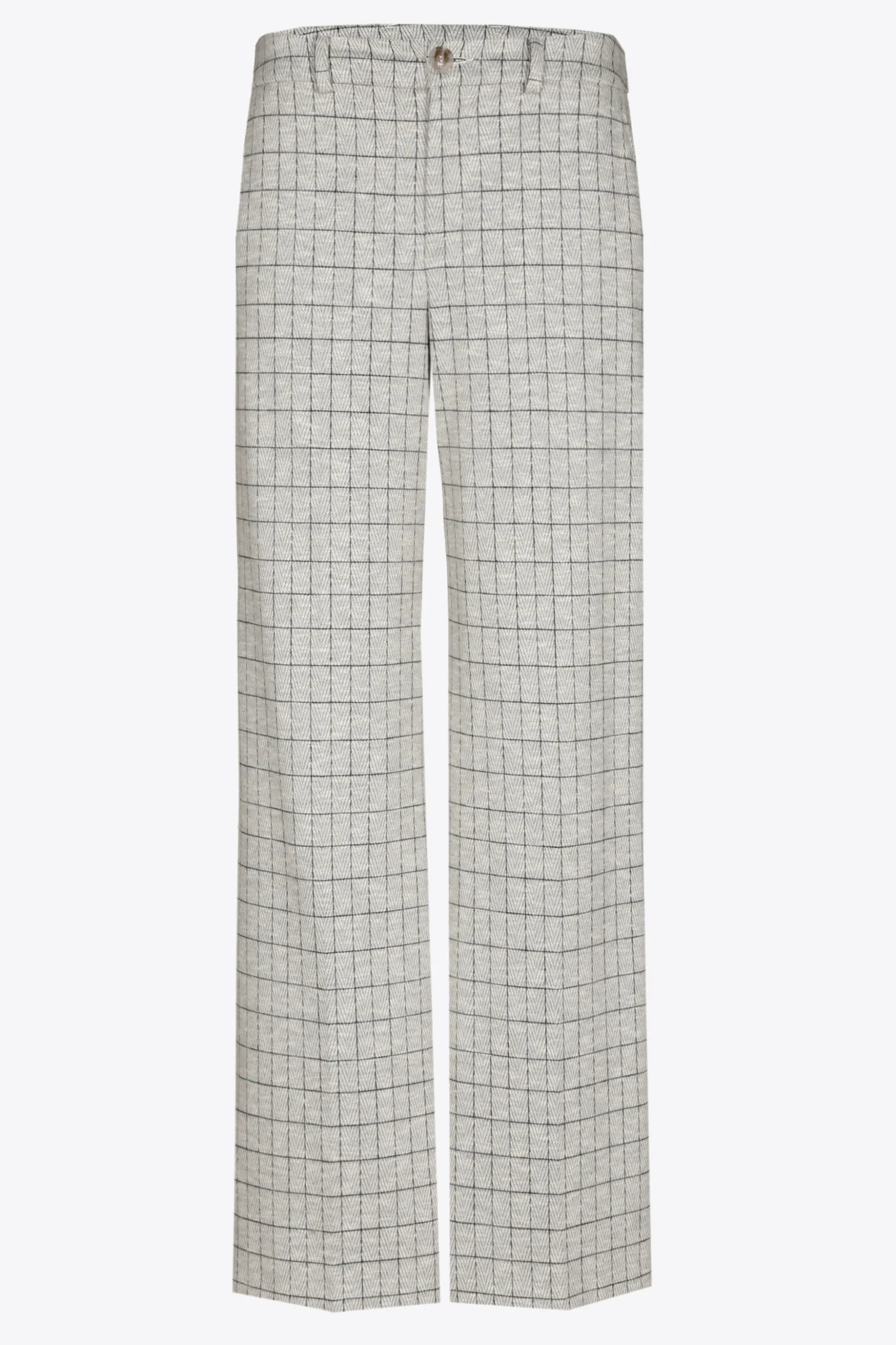 Zachte broek met ruiten