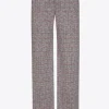 Zachte broek met ruiten