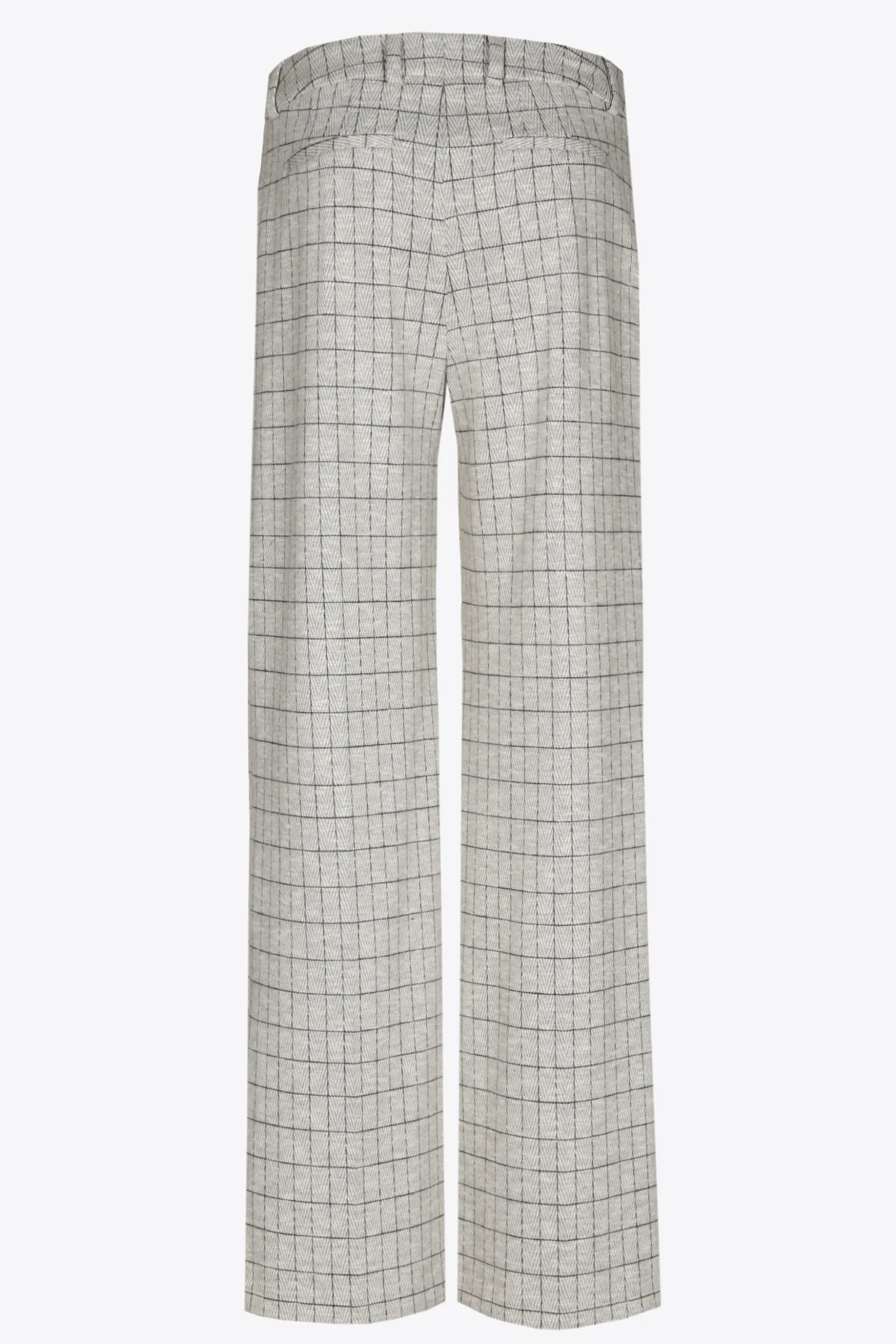 Zachte broek met ruiten