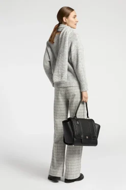 Zachte broek met ruiten