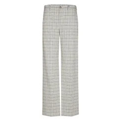 Zachte broek met ruiten