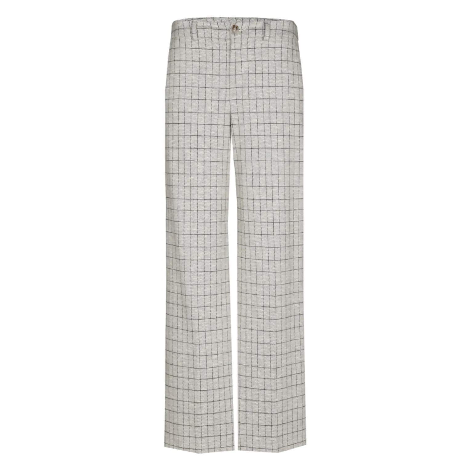 Zachte broek met ruiten