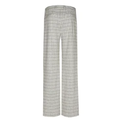 Zachte broek met ruiten