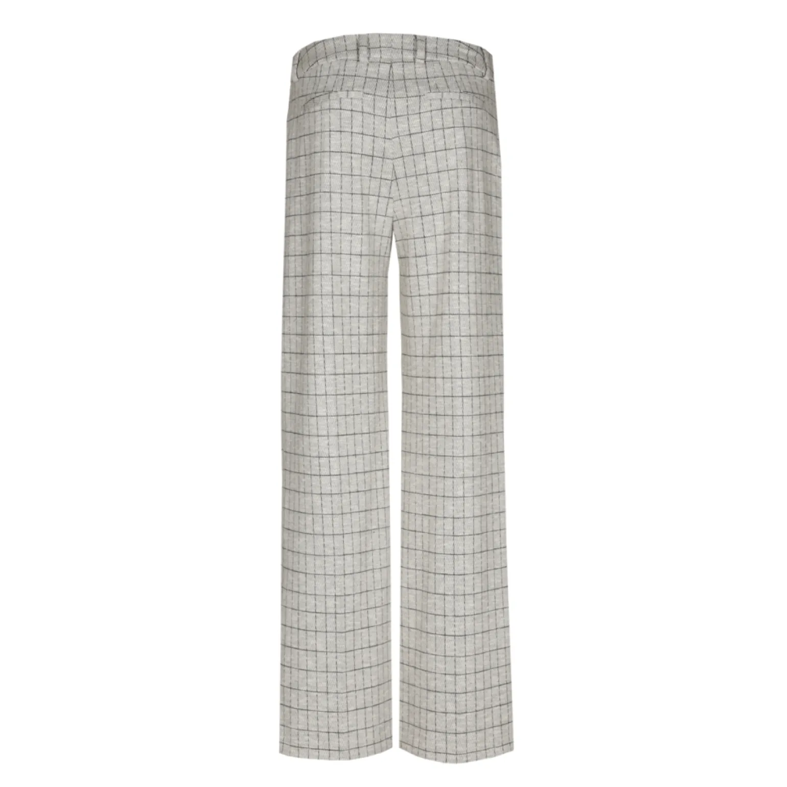 Zachte broek met ruiten