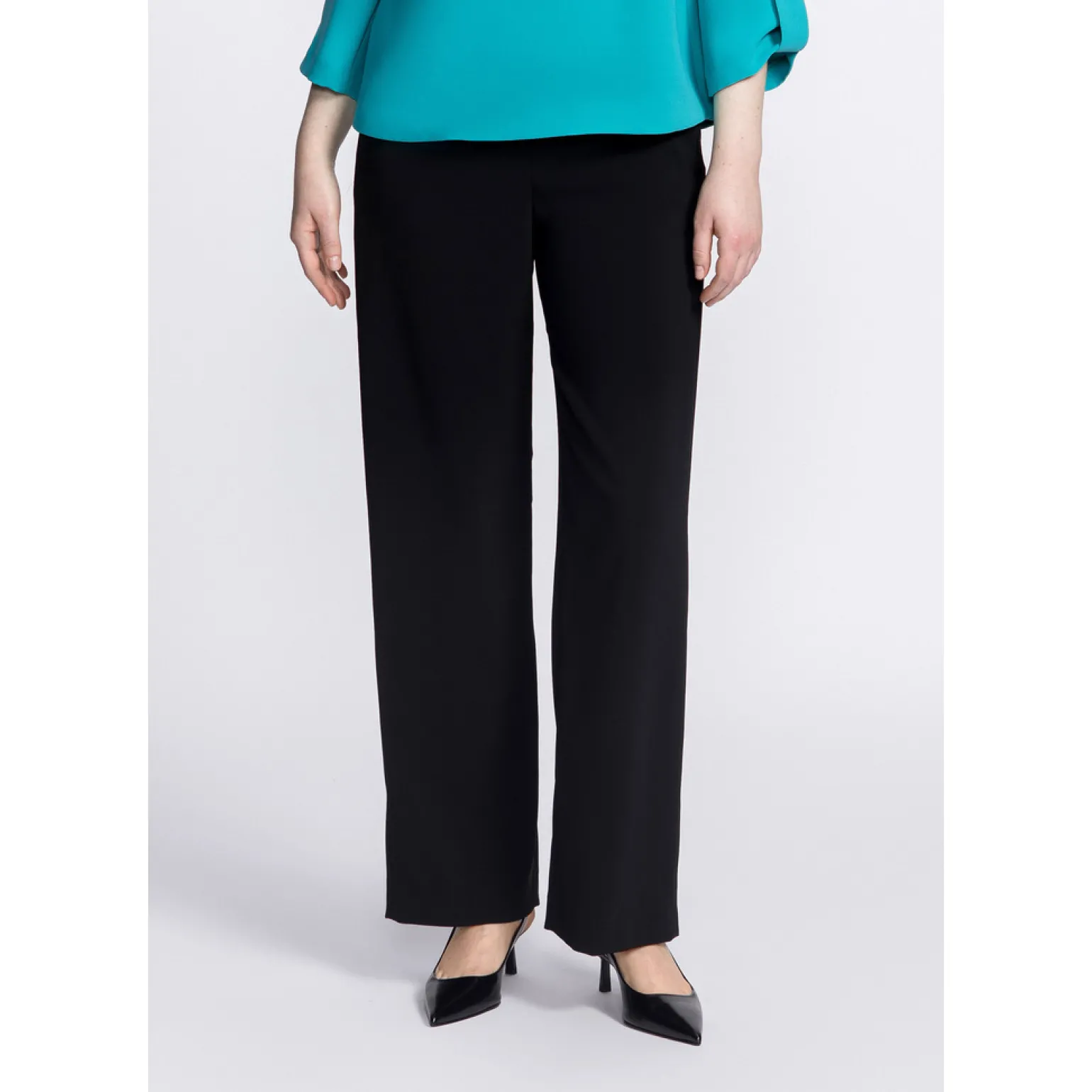 Zwarte losse broek